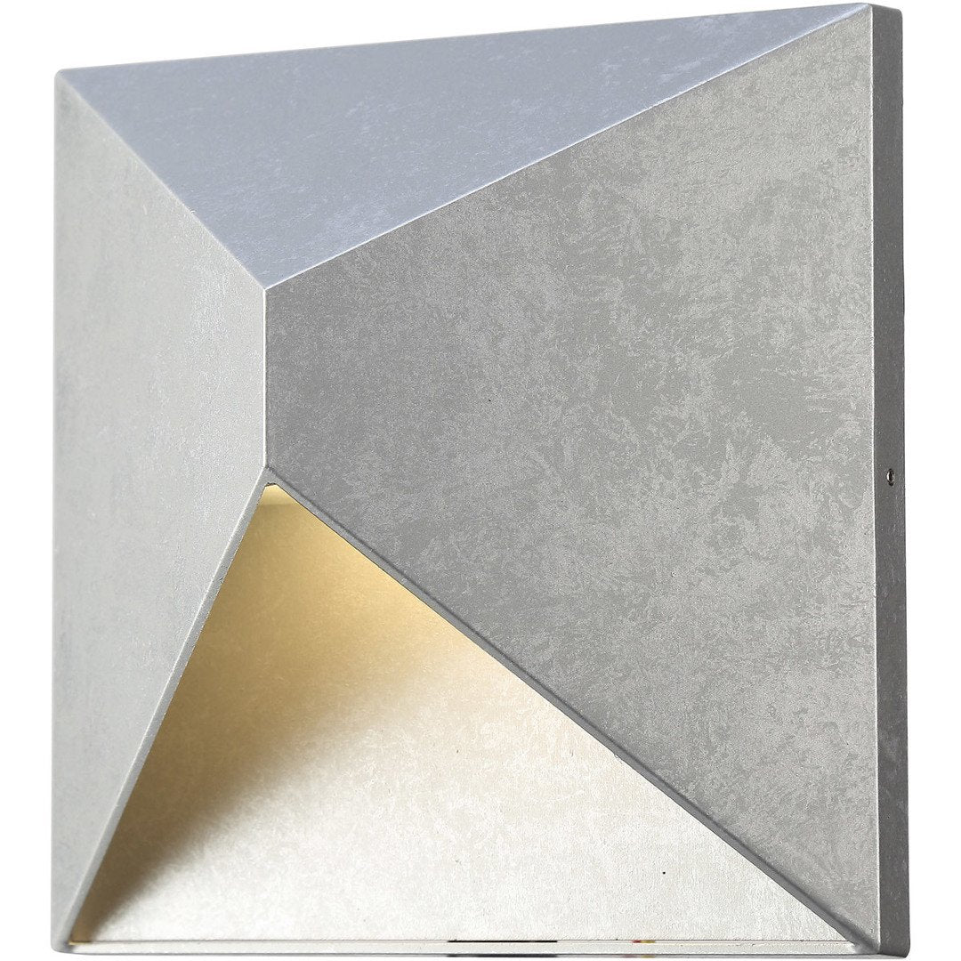 Silver Outdoor Wall Light - LV LIGHTING
