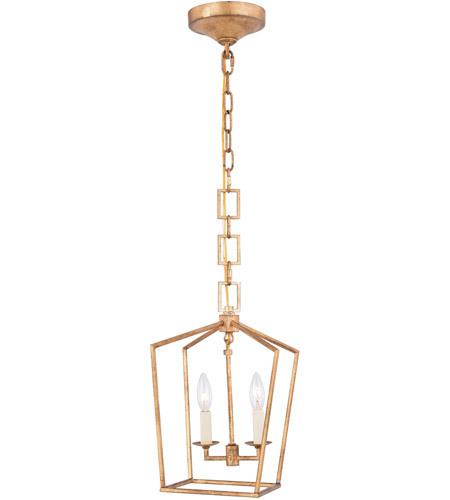 Golden Iron Cage Pendant - LV LIGHTING