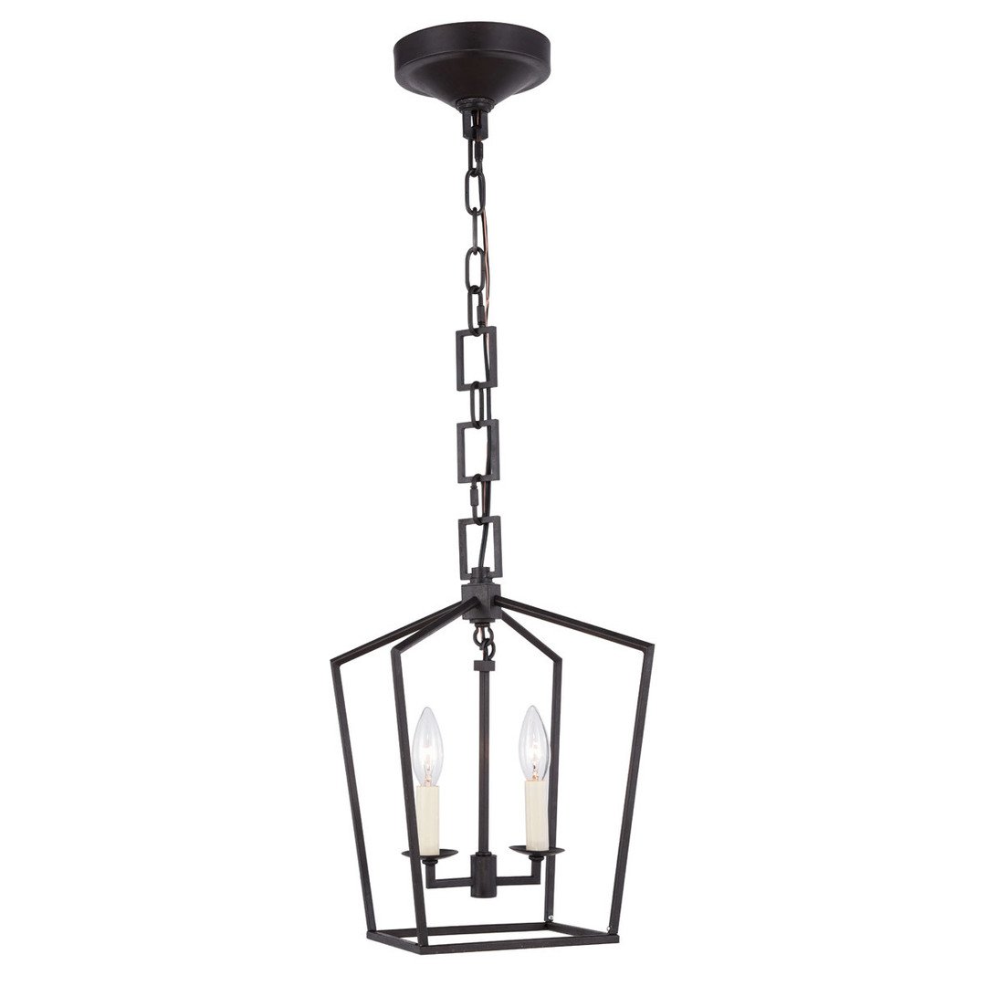 Dark Bronze Cage Pendant - LV LIGHTING