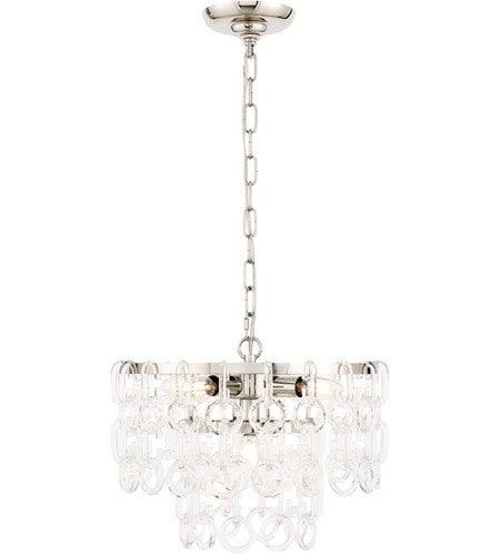 Chrome with Cyrstal Pendant - LV LIGHTING