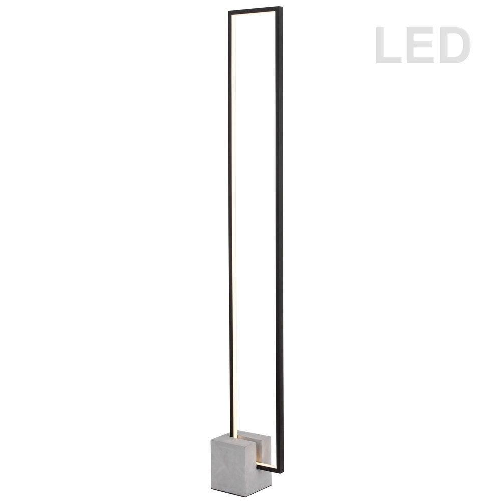 Portable Floor Lamp Portable Light in Black and Grey - LV LIGHTING