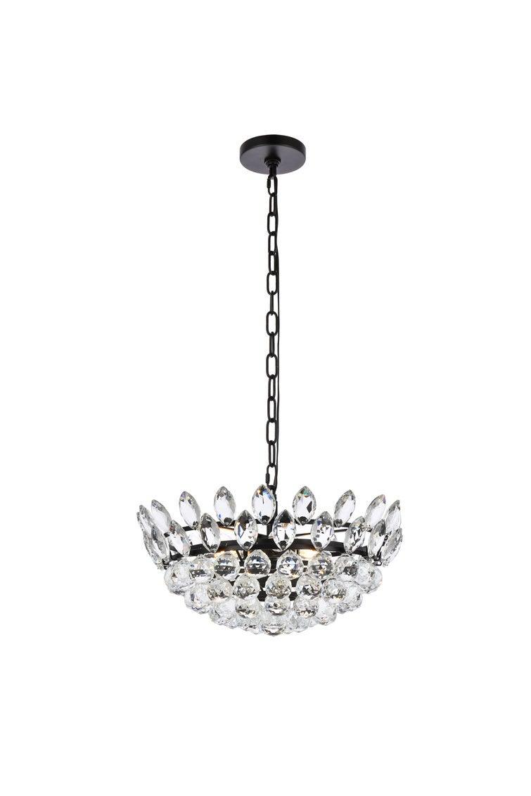 Chrome with Crystal Pendant - LV LIGHTING