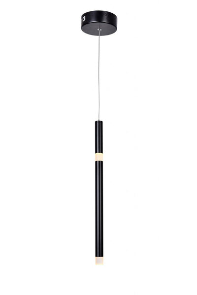 LED Black Single Pendant - LV LIGHTING