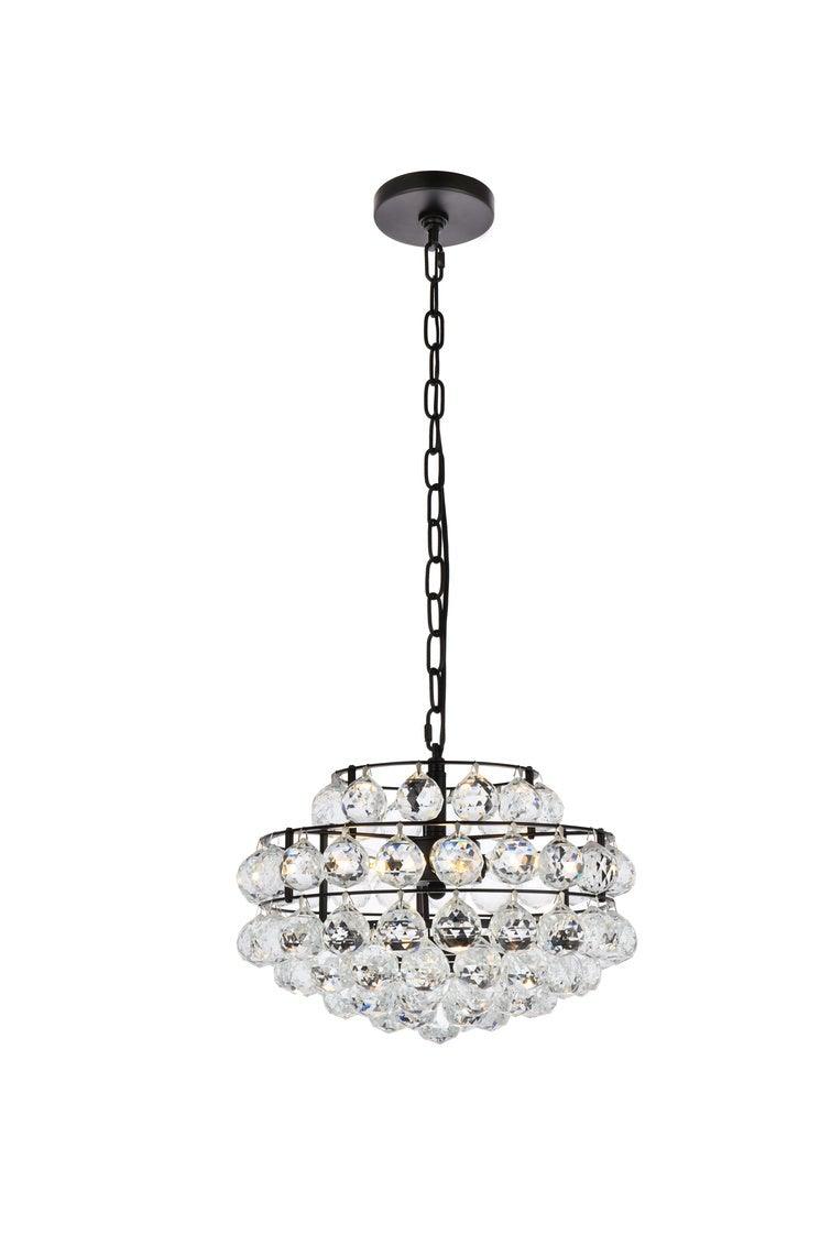Chrome with Crystal Pendant - LV LIGHTING