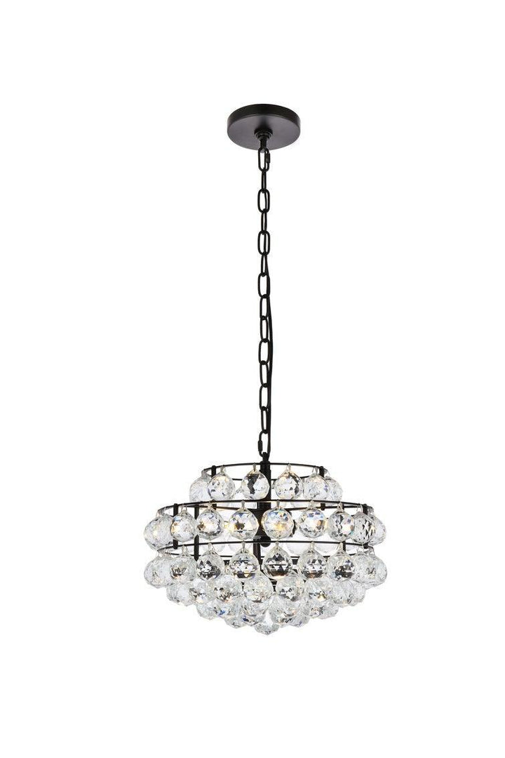Chrome with Crystal Pendant - LV LIGHTING