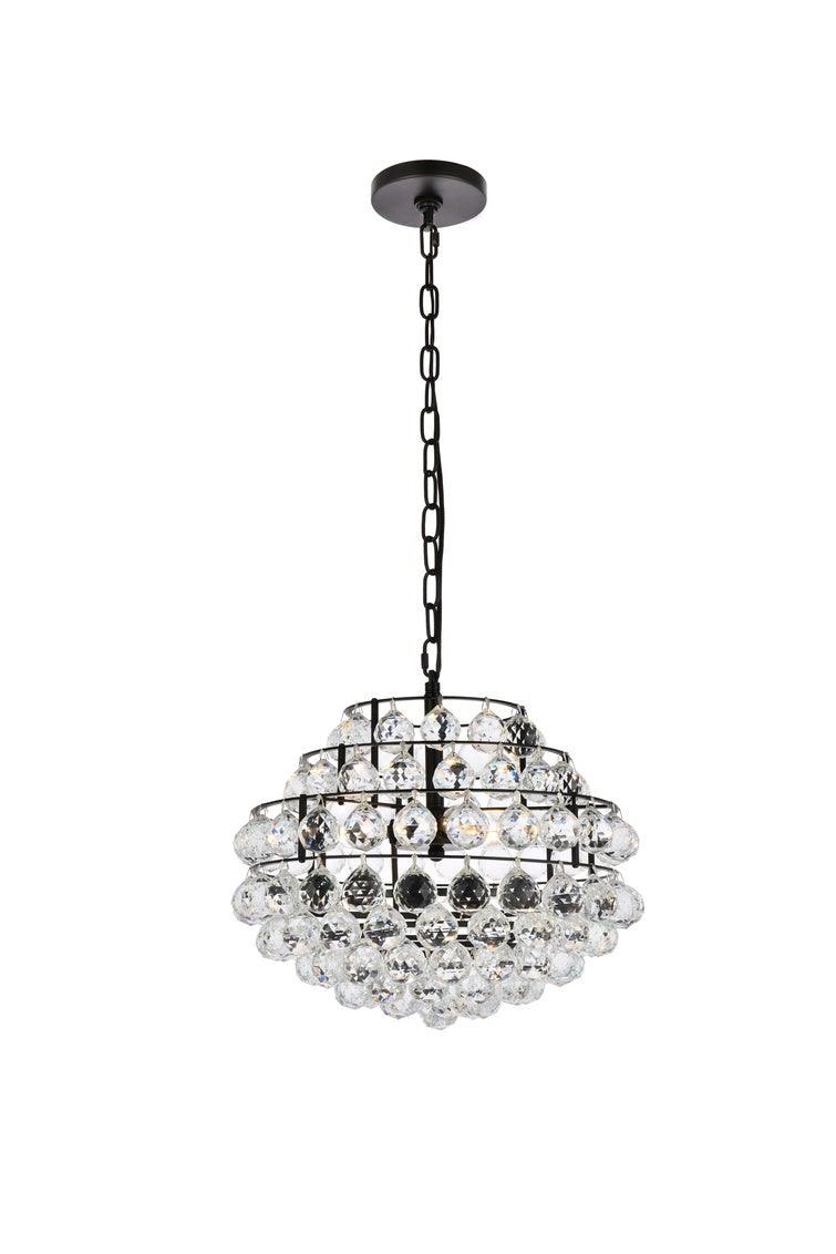 Chrome with Crystal Pendant - LV LIGHTING