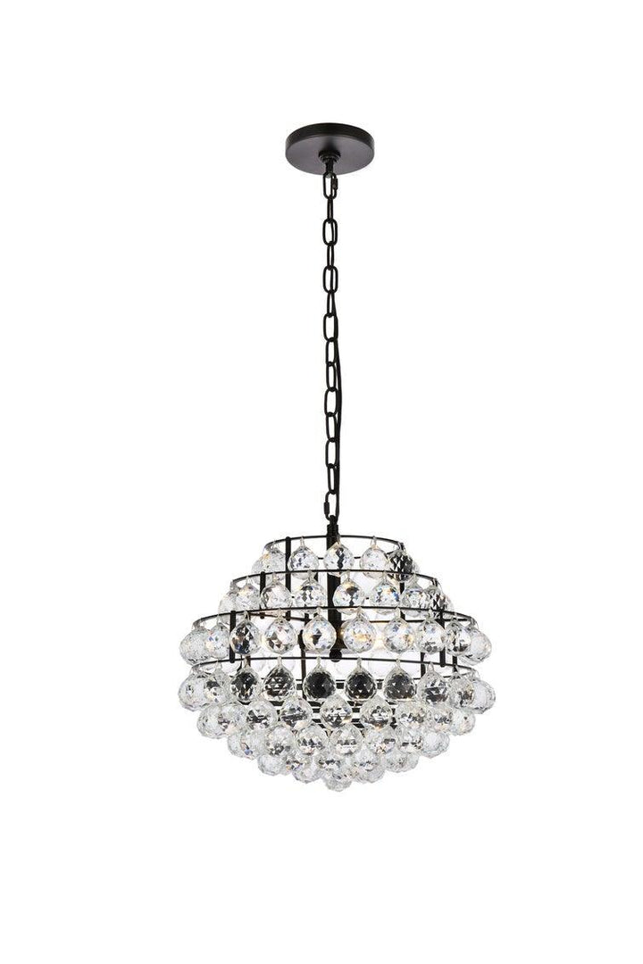 Chrome with Crystal Pendant - LV LIGHTING