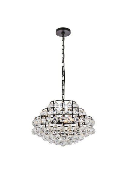 Chrome with Crystal Pendant - LV LIGHTING