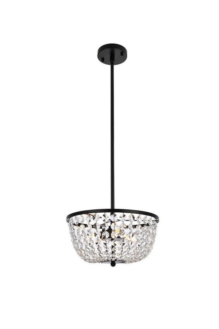 Chrome with Crystal Pendant - LV LIGHTING