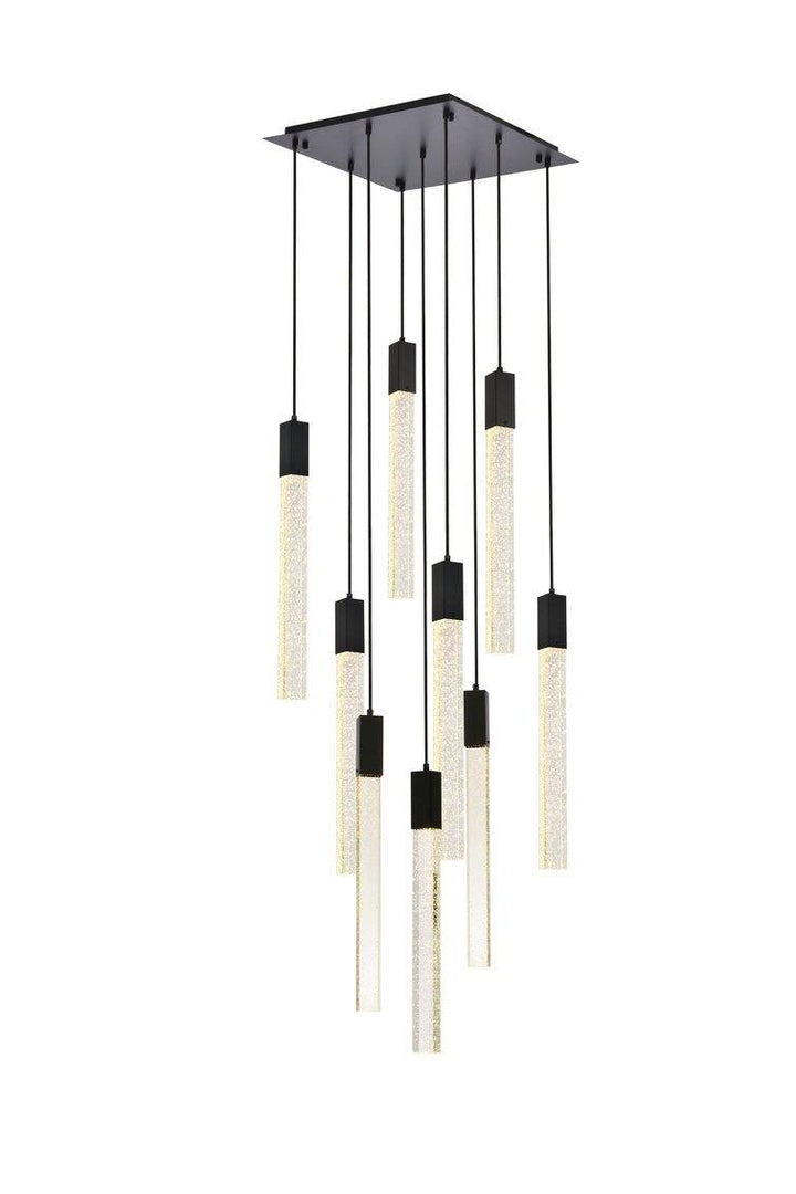 Chrome with Multiple Light Pendant - LV LIGHTING
