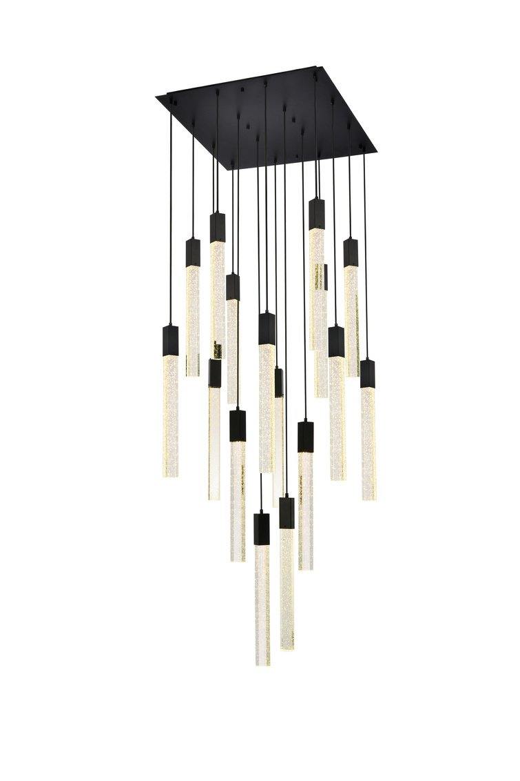 Chrome with 16 Ligths Chandelier - LV LIGHTING