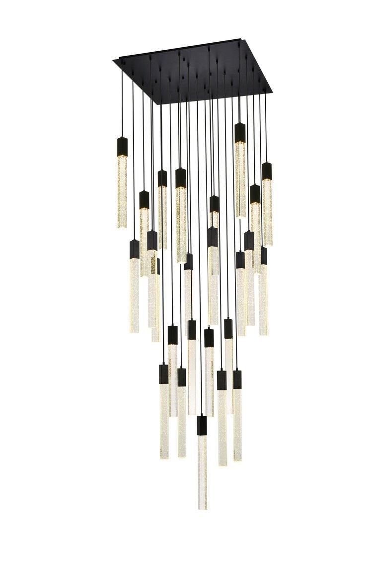 Chrome with 25 Lights Chandelier - LV LIGHTING