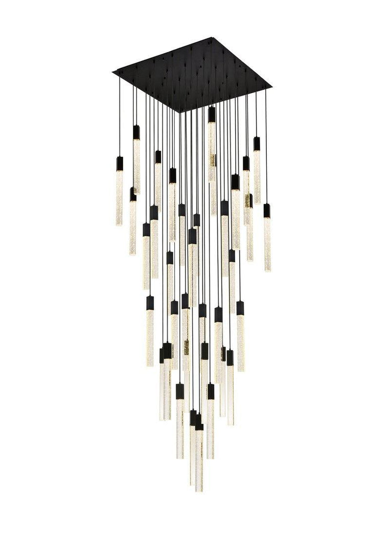 Chrome with 36 Lights Chandelier - LV LIGHTING