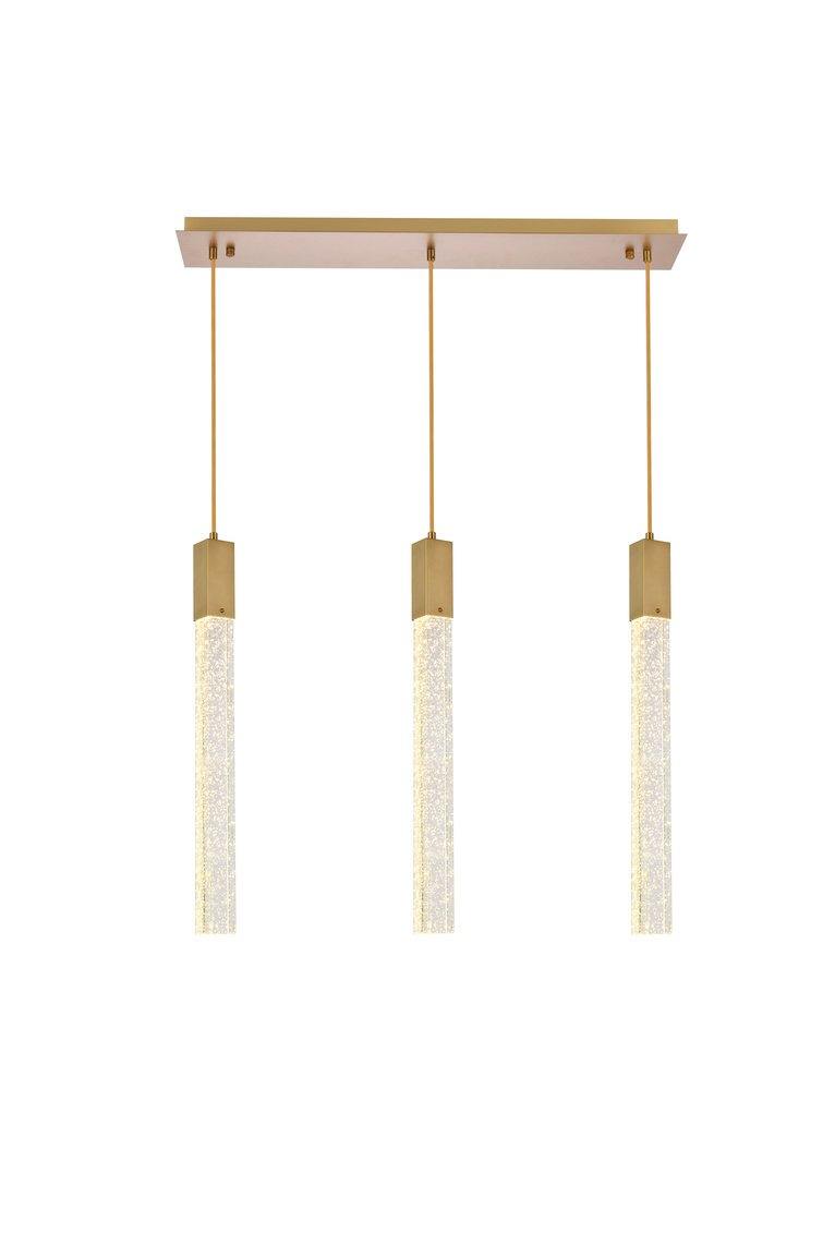 Chrome with Tripple Lights Pendant - LV LIGHTING