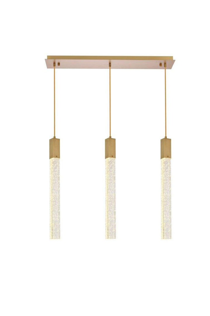 Chrome with Tripple Lights Pendant - LV LIGHTING