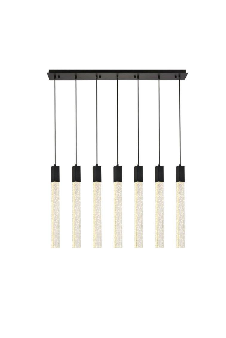 Chrome with 7 Lights Pendant - LV LIGHTING