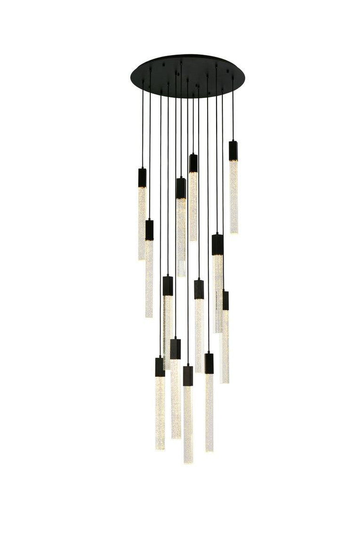 Chrome with 13 Lights Pendant - LV LIGHTING