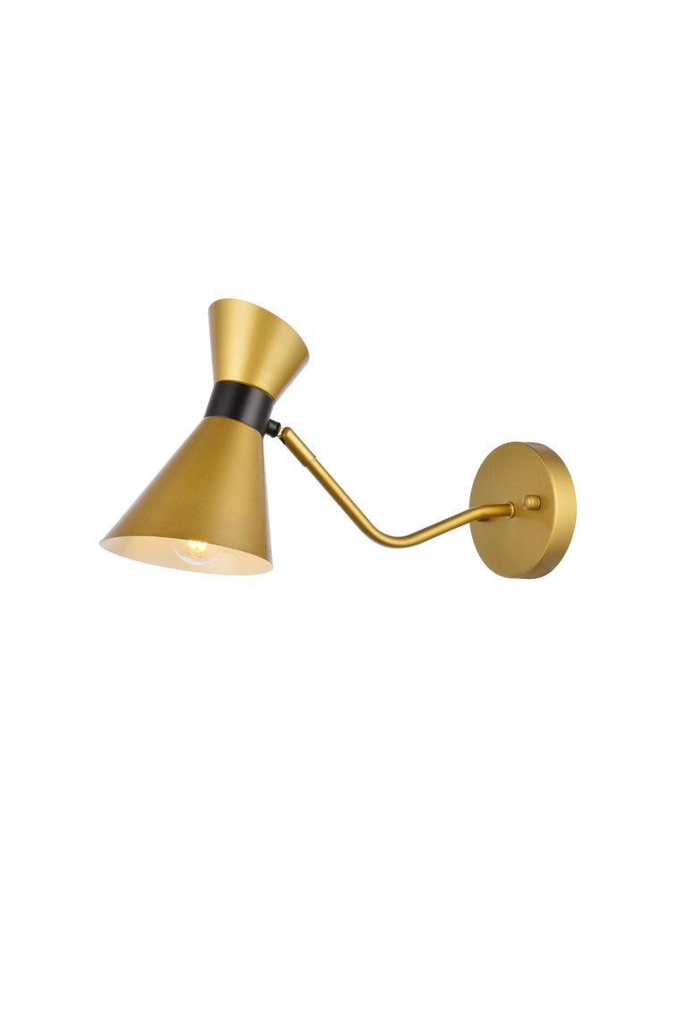 Black Single Light Wall Sconce - LV LIGHTING