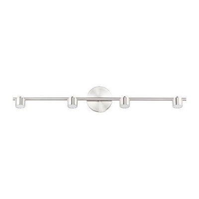 LED Black 4 Lights Vanity Light - LV LIGHTING