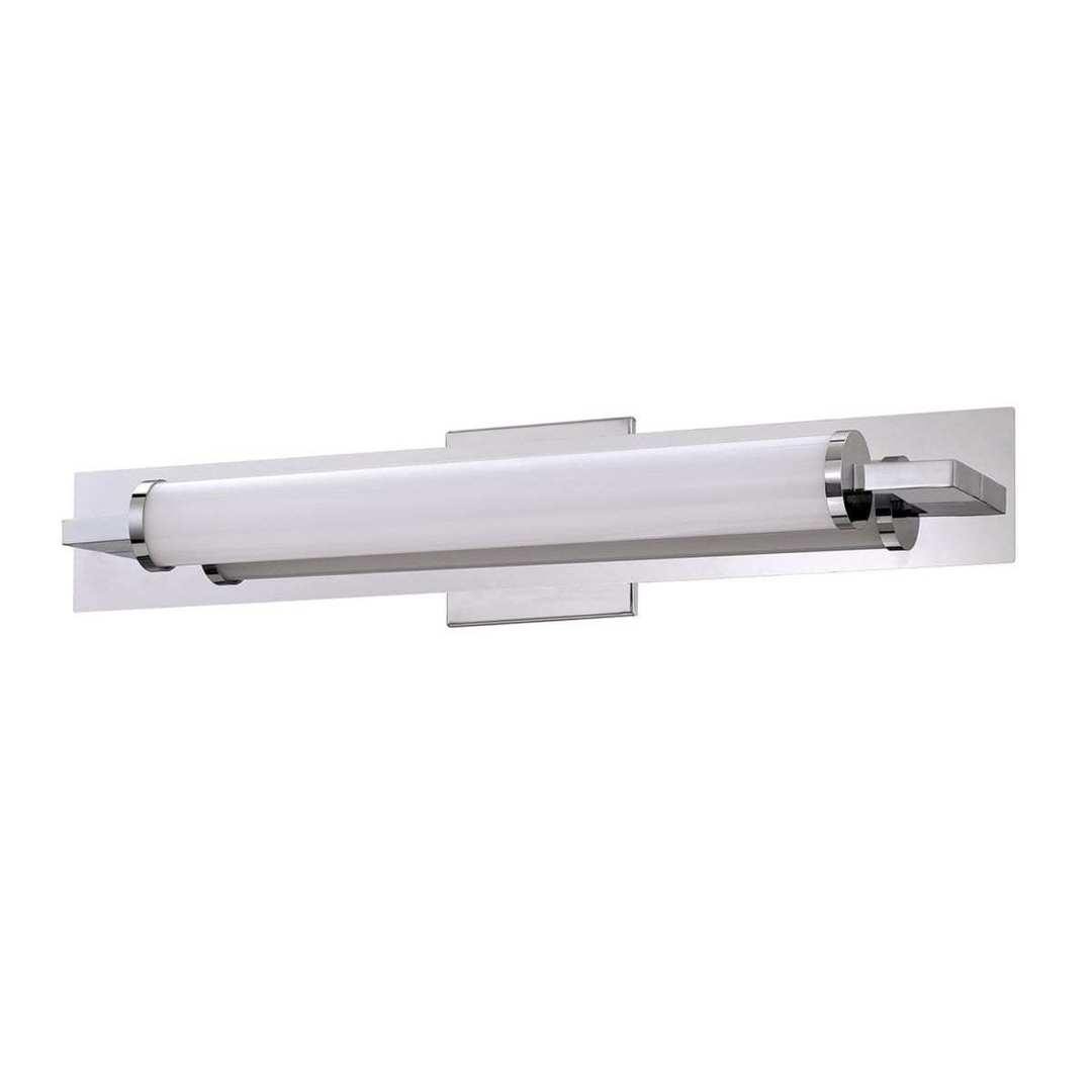 Black with Frosted Shade Vanity Light - LV LIGHTING