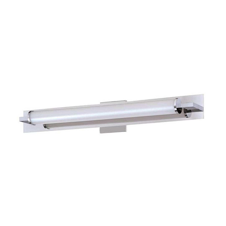 Black with Frosted Shade Vanity Light - LV LIGHTING