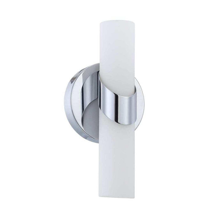 Chrome with Frosted Shade Wall Sconce - LV LIGHTING