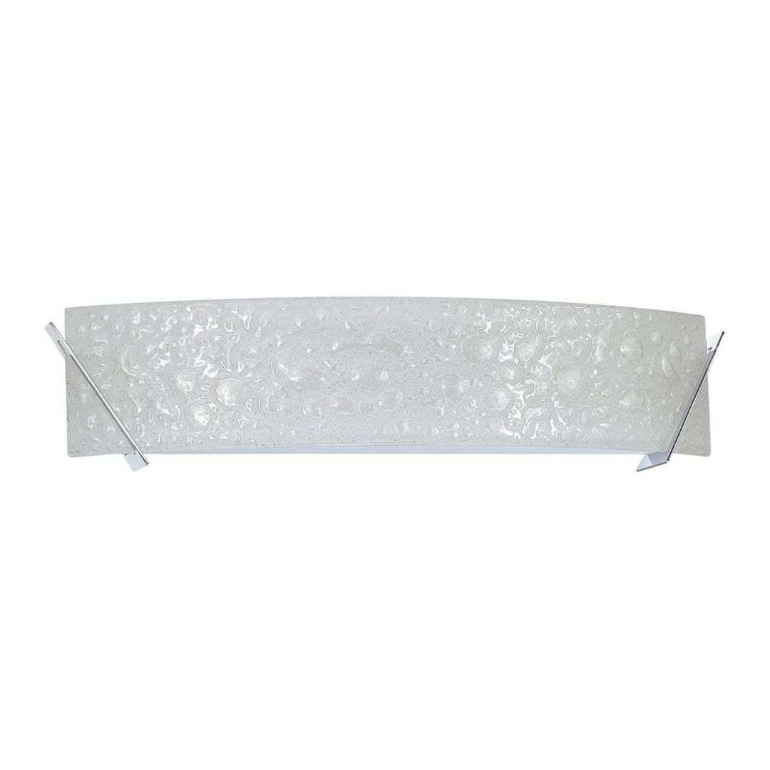 Chrome with Bubble Shade Vanity Light - LV LIGHTING