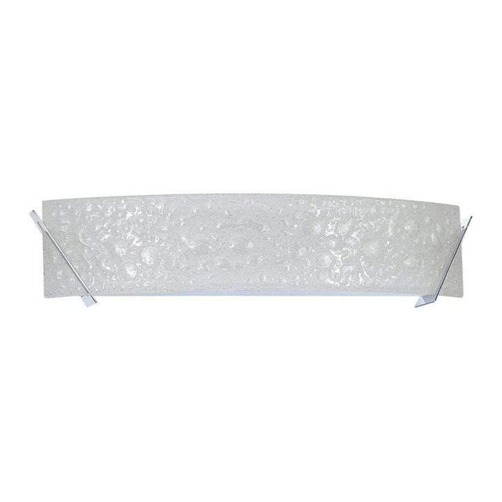 Chrome with Bubble Shade Vanity Light - LV LIGHTING