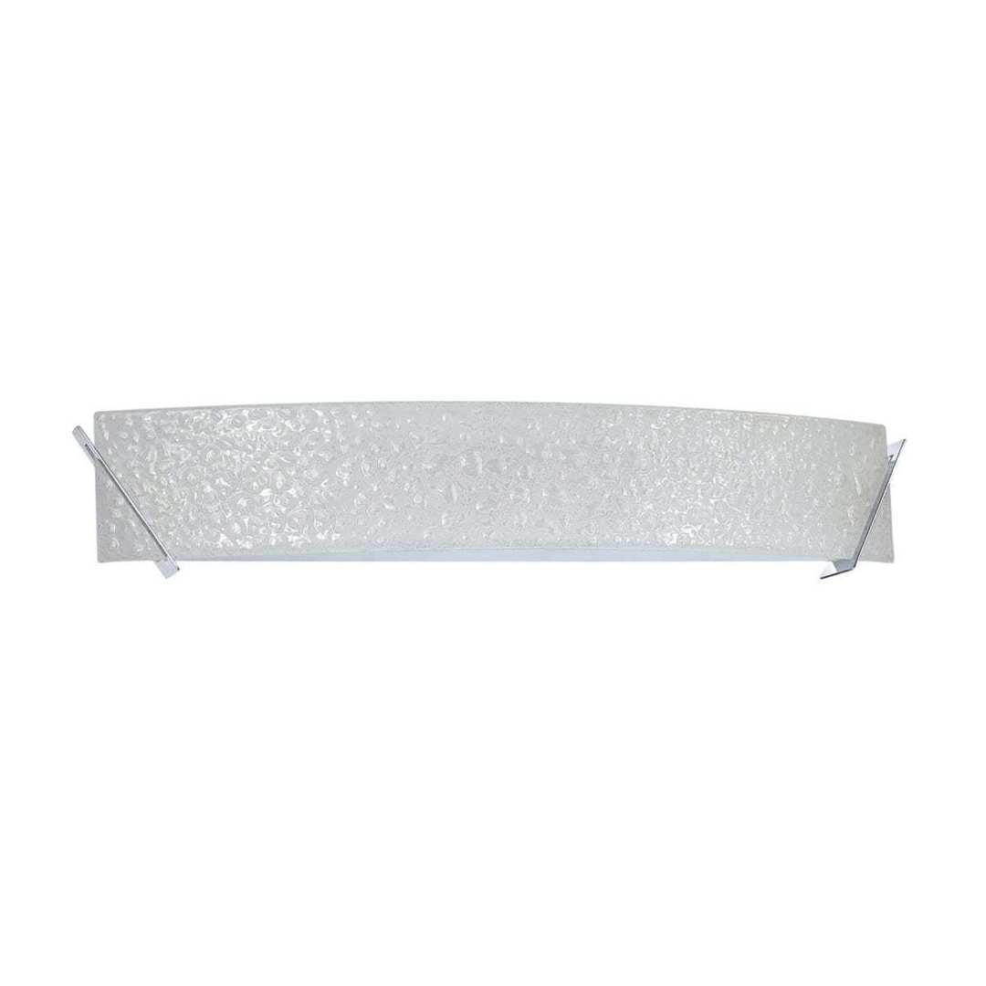 Chrome with Bubble Shade Vanity Light - LV LIGHTING