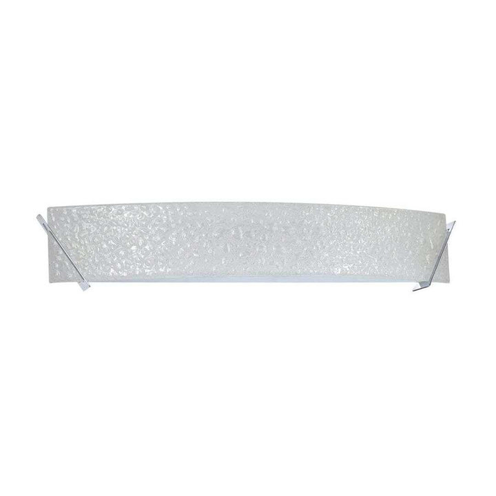 Chrome with Bubble Shade Vanity Light - LV LIGHTING