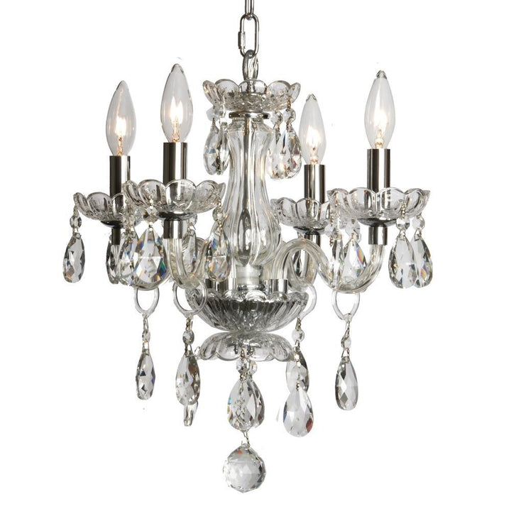 Clear Crystal Chandelier - LV LIGHTING