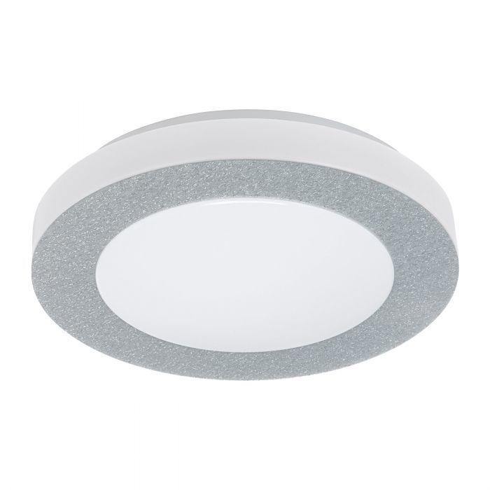 LED White with Chrome Trim Flush Mount - LV LIGHTING