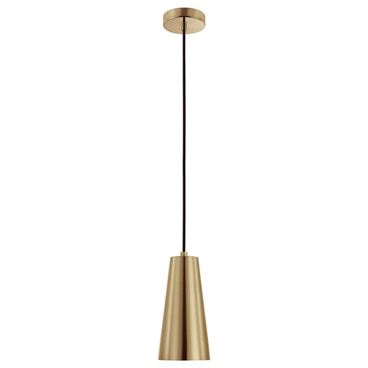 White Single Light Pendant - LV LIGHTING