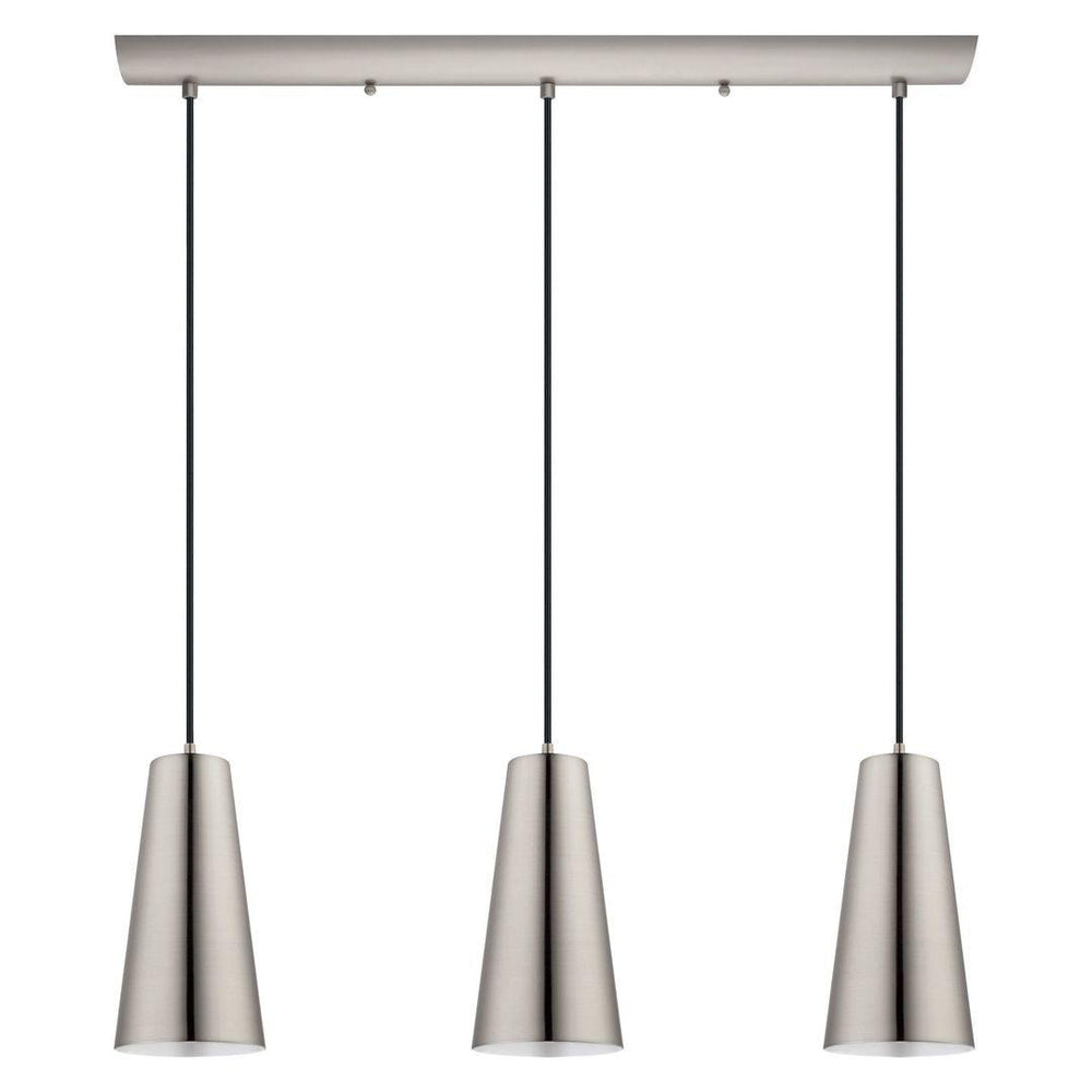 White with 3 Light Pendant - LV LIGHTING