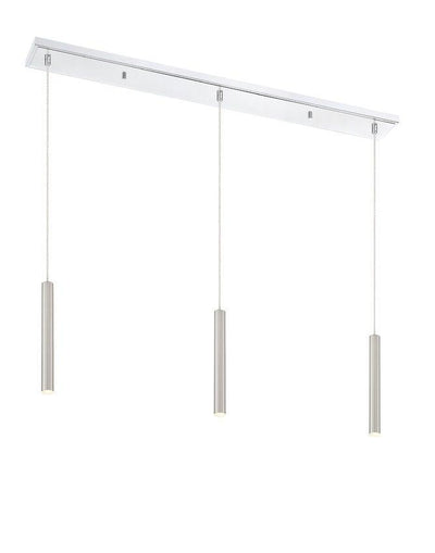 LED Chrome Canopy 2 Tone Pendant - LV LIGHTING