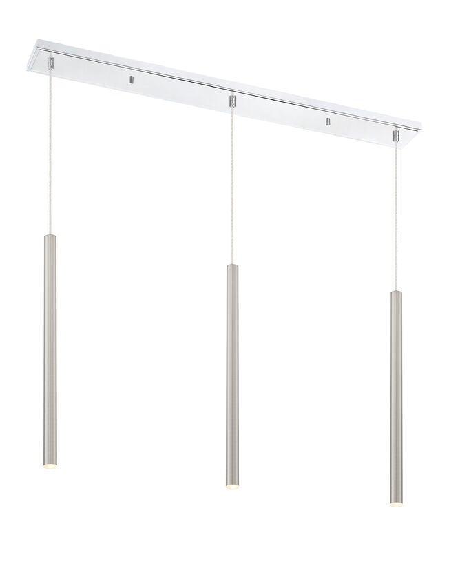 LED Chrome Canopy 2 Tone Pendant - LV LIGHTING