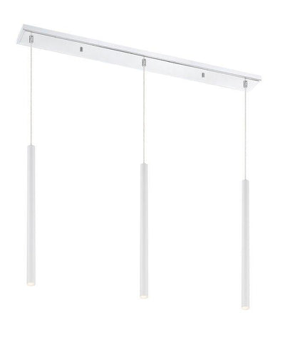 LED Chrome Canopy 2 Tone Pendant - LV LIGHTING