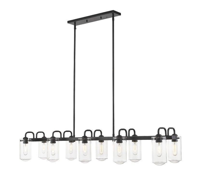Industrial Style with Clear Glass Shade Pendant - LV LIGHTING