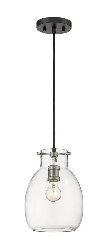 Sensual Curves Clear Glass Shade Corded Pendant - LV LIGHTING