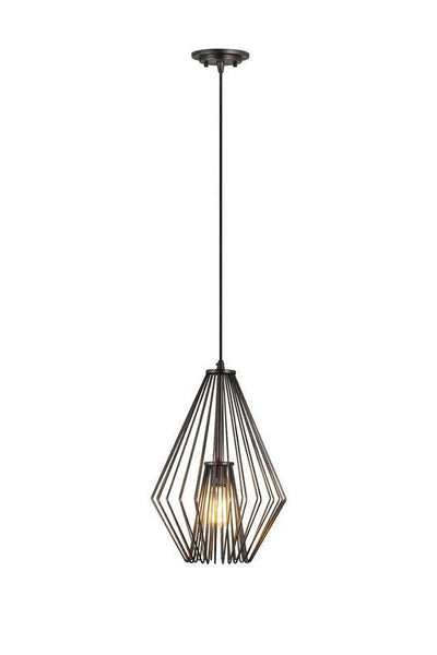 Crafted metal Wires Geometric Shapes Pendant - LV LIGHTING