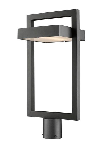 LED Aluminum with Square and Geometric Shape Outdoor Post Light - LV LIGHTING