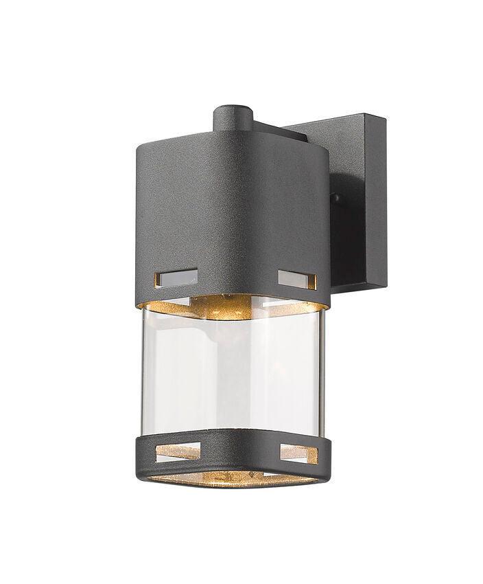 LED Aluminum with Clear Glass Outdoor Wall Light - LV LIGHTING