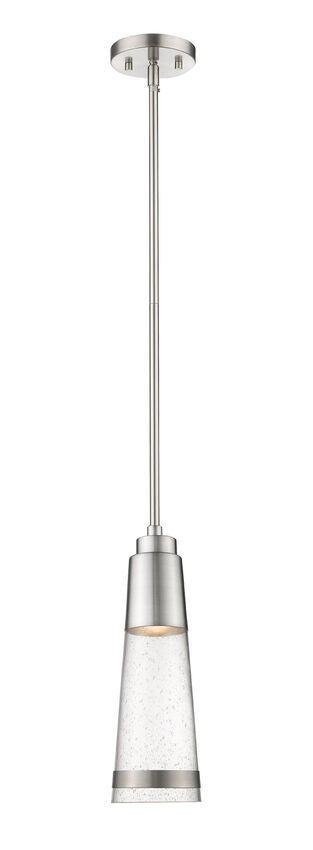LED Steel with Clear Glass Shade Pendant - LV LIGHTING