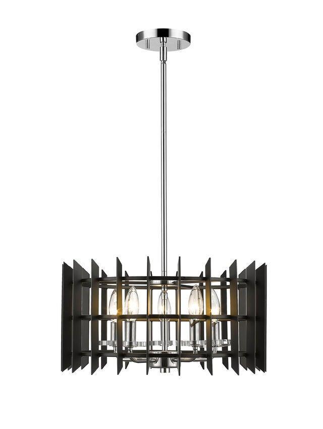 Steel Mesh Style Multiple Light Pendant - LV LIGHTING