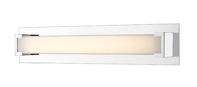LED Steel with Frosted Diffuser Modern Vanity Light - LV LIGHTING