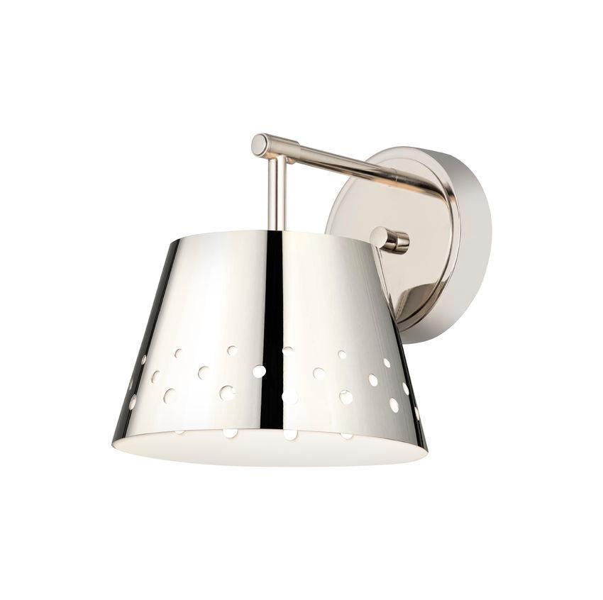 Steel with Dotted Shade Wall Sconce - LV LIGHTING