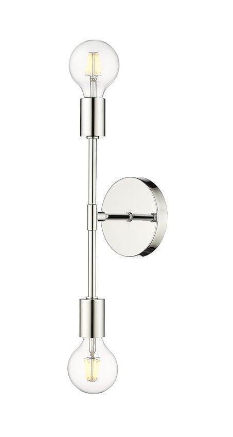 Steel with Double Light Wall Sconce - LV LIGHTING
