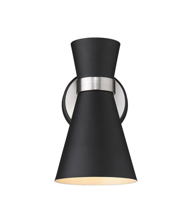 Matte Black Steel with Industrial Style Wall Sconce - LV LIGHTING