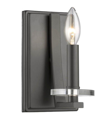 Steel with Sweeping Arms Wall Sconce - LV LIGHTING