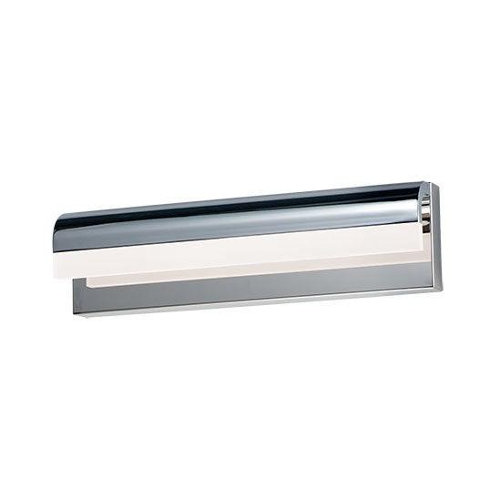 LED Aluminum with Frosted Acrylic Shade Vanity Light - LV LIGHTING